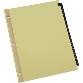 Universal® Deluxe Preprinted Simulated Leather Tab Dividers 31-Tab 1 - 31 11