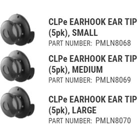 Motorola CLPe Earbud Kit (Contains PMLN8068 PMLN8069 PMLN8070) For use with CLPe Portable Radios EARBUD-KIT