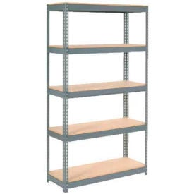 GoVets 5 Shelf Heavy Duty Boltless Shelving Starter 48