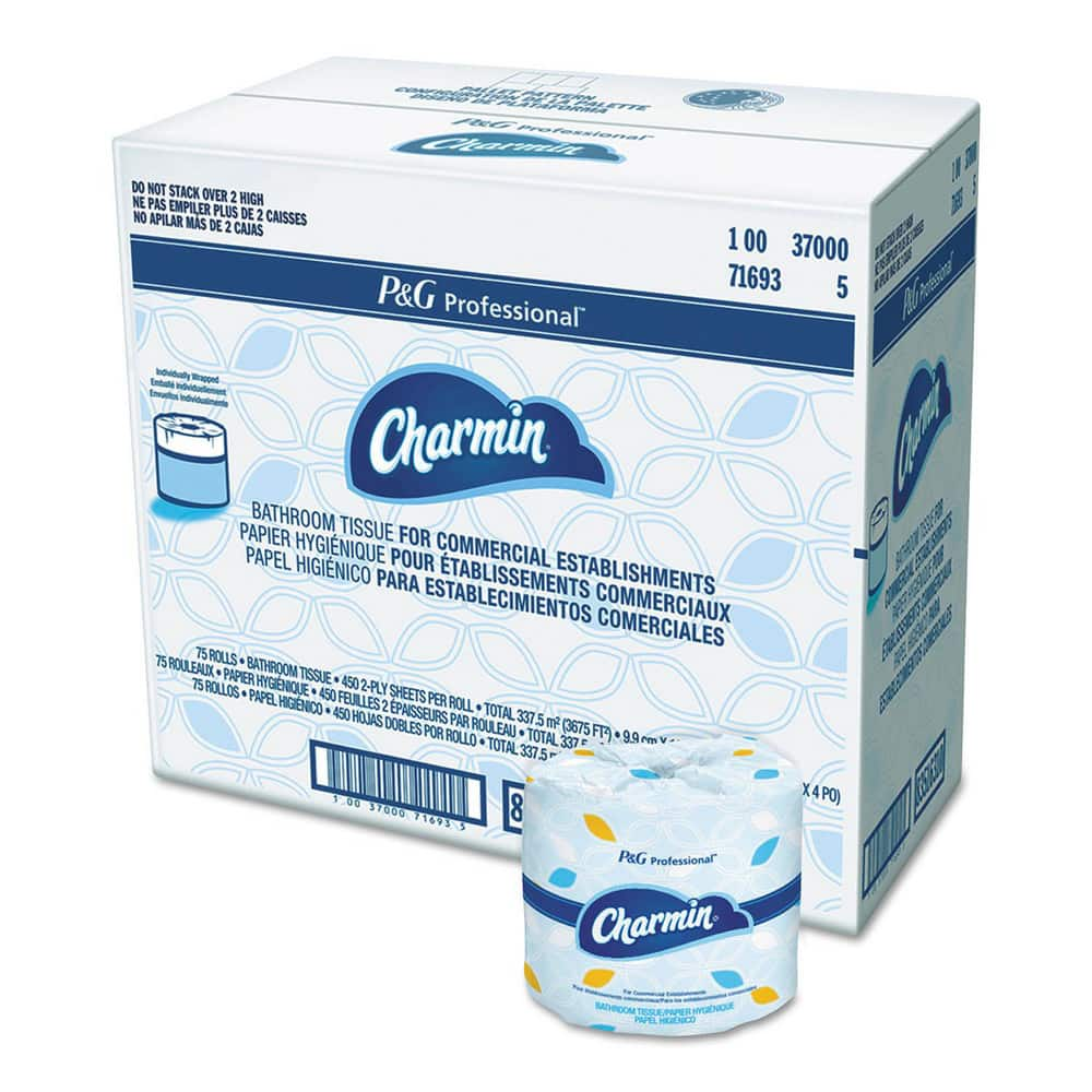 Charmin Toilet Paper, 2-Ply Individually Wrapped, 75 Rolls MPN:PGC71693