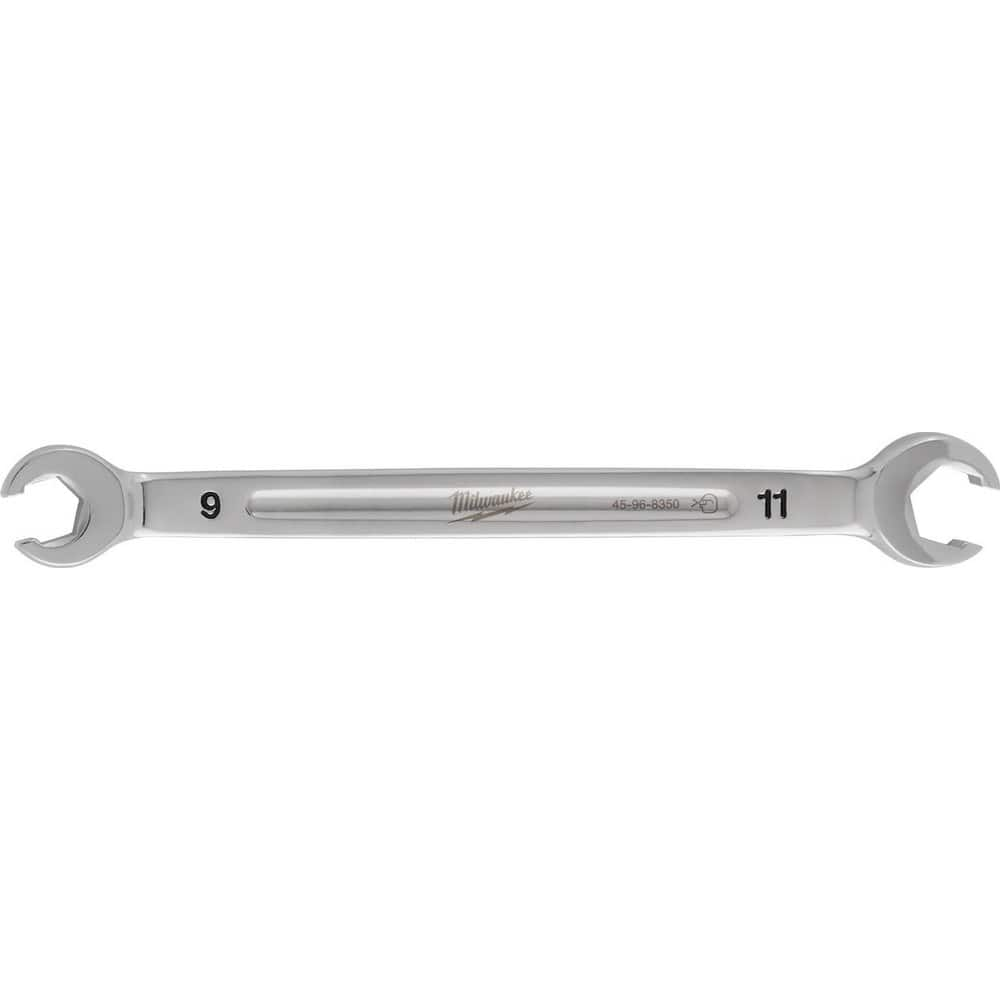 Flare Nut Wrenches, Wrench Type: Open End , Wrench Size: 9x11 mm , Head Type: Straight , Double/Single End: Double , Opening Type: 6-Point Flare Nut  MPN:45-96-8350