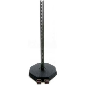 Octagon Sign Base 30 Lbs w/ Wheels & U-Channel Adaptor / 4' U-Channel Post SB-30-W-U-4