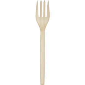 Eco-Products® EP-S002PK Fork Plantstarch (PSM) Cream 50/Pack EP-S002PK