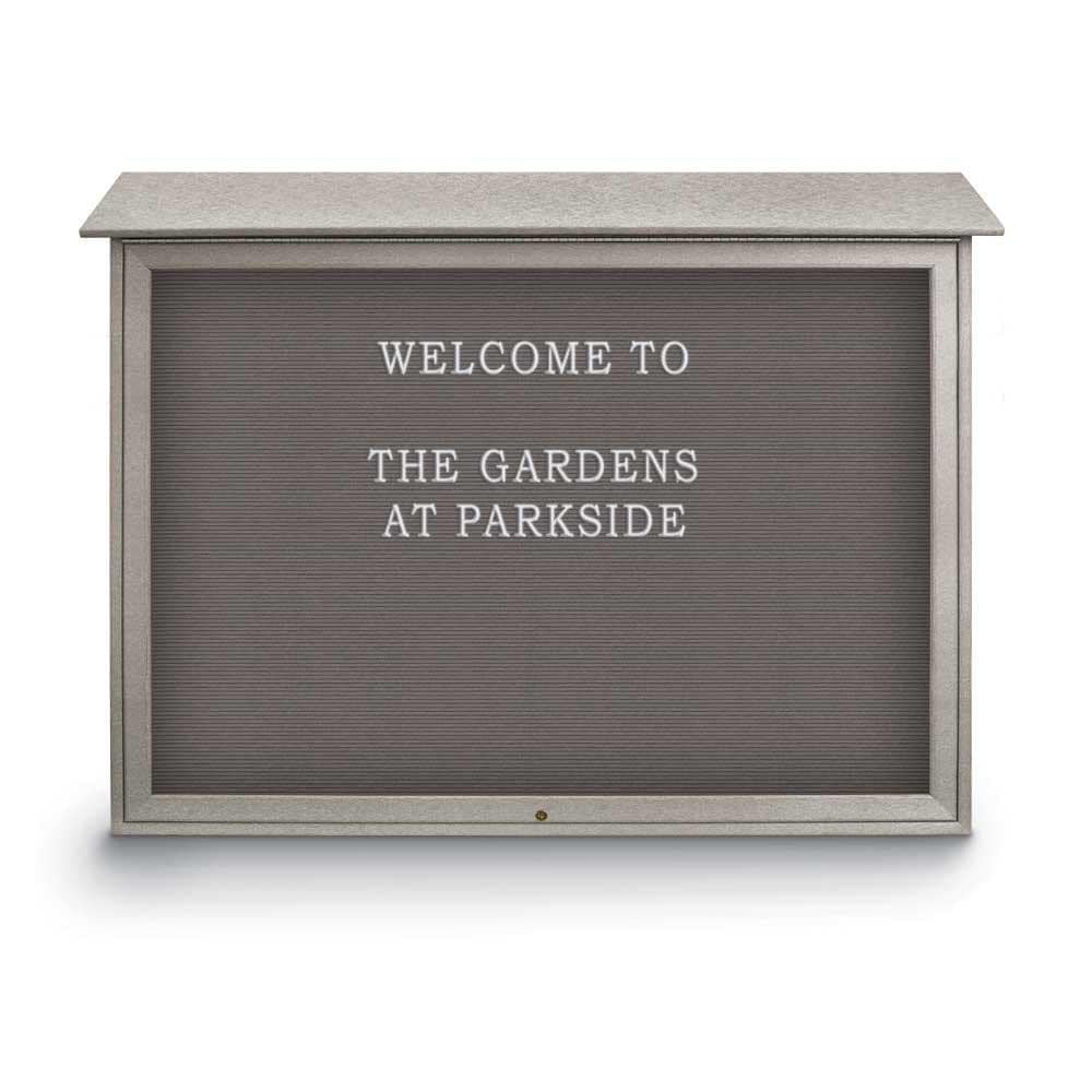 Enclosed Letter Board: 52