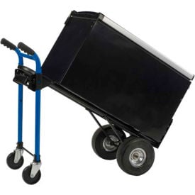 Harper™ DTCK1935P 4-in-1 Convertible Heavy Duty Hand Truck - Pneumatic Wheels - 900 Lb. Cap DTCK1935P