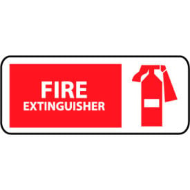 Pictorial OSHA Sign - Vinyl - Fire Extinguisher SA121P