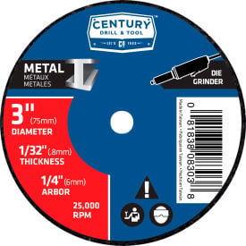 Century Drill 08303 Cutting Wheel 3
