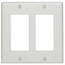 Leviton 80409-NW 2-Gang Decora/GFCI Device Decora White - Pkg Qty 25 80409-NW