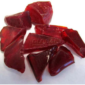 Hiland Fire Glass RGLASS-RED 1/2