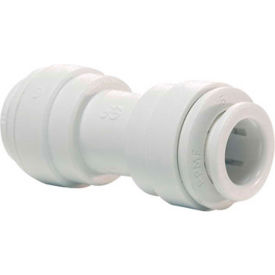 John Guest 3/8'' Polypropylene Tube Union Adapter 10/PK PP0412W-US