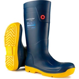 Dunlop®SeaPro Purofort® Full Safety Knee Boots Steel Toe Size 7 Blue EH62F3307
