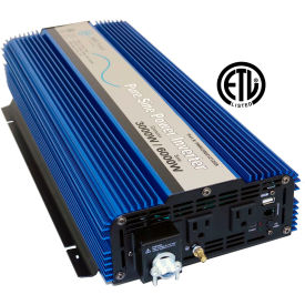 AIMS Power 3000 Watt 12 Volt Pure Sine Inverter PWRI300012120S PWRI300012120S