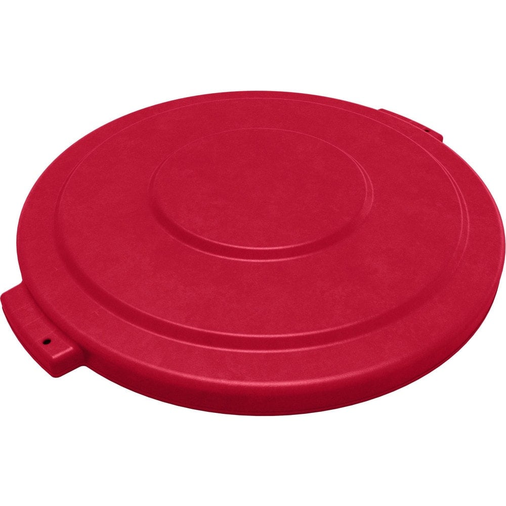 Trash Can & Recycling Container Lids, Lid Type: Flat , Lid Shape: Round , Container Shape: Round , Compatible Container Capacity: 32 Gallon , Color: Red  MPN:84103305