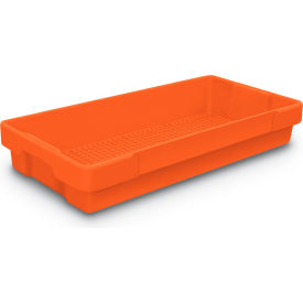 Plastic Utility Tray Orange 26