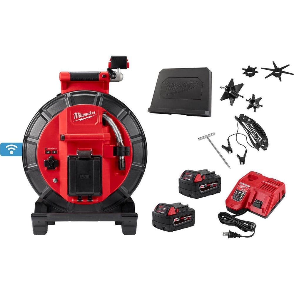 Inspection Camera Kits, Kit Type: Video Inspection System , Camera Type: Self-Leveling HDR , Mount Type: Mounts to Ridgid Camera Reels , Audio Capability: No  MPN:3973-22