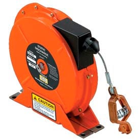 Hubbell SD-2030 30 Ft. 7x7 Stranded Steel Static Discharge Reel SD-2030