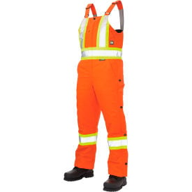 Tough Duck Insulated Safety Bib Overall M Orange S75711-ORG-M