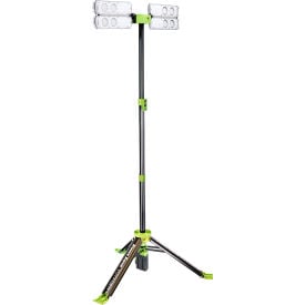 Power Smith™ Voyager™ Rechargeable LED Work Light w/ Tripod 8000 Lumens Black PVLR8000A