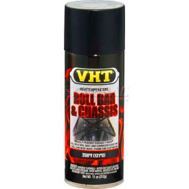 Vht High Temperature Roll Bar & Chassis Paint Satin Black 11 Oz. Aerosol - SP671 - Pkg Qty 6 ESP671007