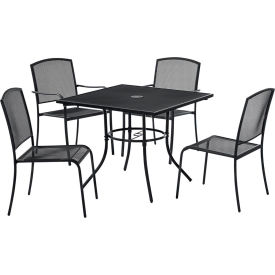 GoVets™ Mesh Caf Table and Chair Set 48