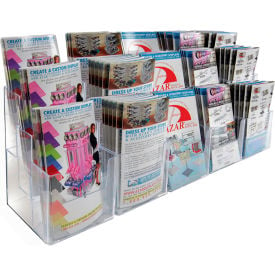 Approved 252819 Three-Tier Brochure Holder 31-1/2