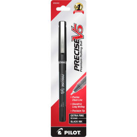 Pilot® Precise V5 Rolling Ball Pen Non-Refillable Extra Fine 0.5mm Black Ink 1 Each 35343