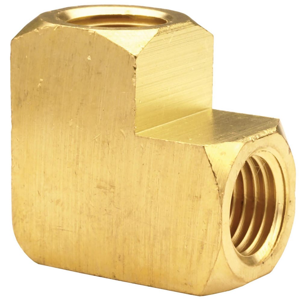 Brass & Chrome Pipe Fittings, Fitting Type: Female Pipe Elbow , Fitting Size: 1/8 x 1/8 , End Connections: FNPT , Material Grade: CA360  MPN:3020202C