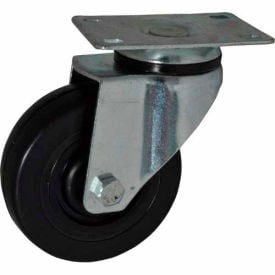 Fairbanks Light/Medium Duty Swivel Caster 03-4-HR - Solid Rubber Hard 4