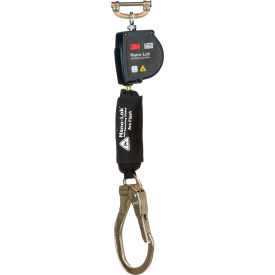 3M™ DBI-SALA Nano-Lok Arc Flash Self-Retracting Lifeline Web & Aluminum Rebar Lock Hook 8'L 3100579