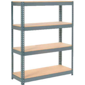 GoVets 4 Shelf Heavy Duty Boltless Shelving Starter 48