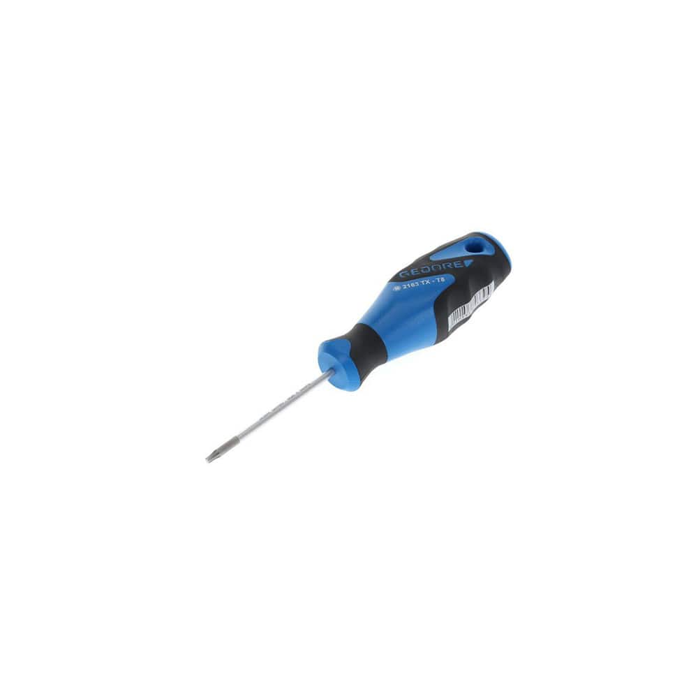 Torx Drivers, End Type: Torx , Torx Size: T8 , Handle Type: Ergonomic , Tip Material: Vanadium Steel , Overall Length (mm): 145.0000  MPN:6685670