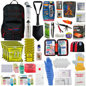 Ready America® 3 Day Elite Emergency Survival Kit 4 Person Backpack 112 Pieces 70452