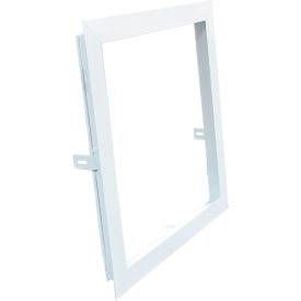 American Louver Plaster Frame for Lay-In Air Diffuser 1' x 1' White PK2 ALPF1X1-2PK