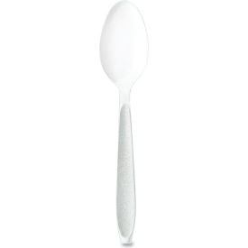 SOLO® Impress Heavyweight Full-Length Teaspoons Polystyrene White 100/Box 10 Boxes/Carton SCCHSWTX0007