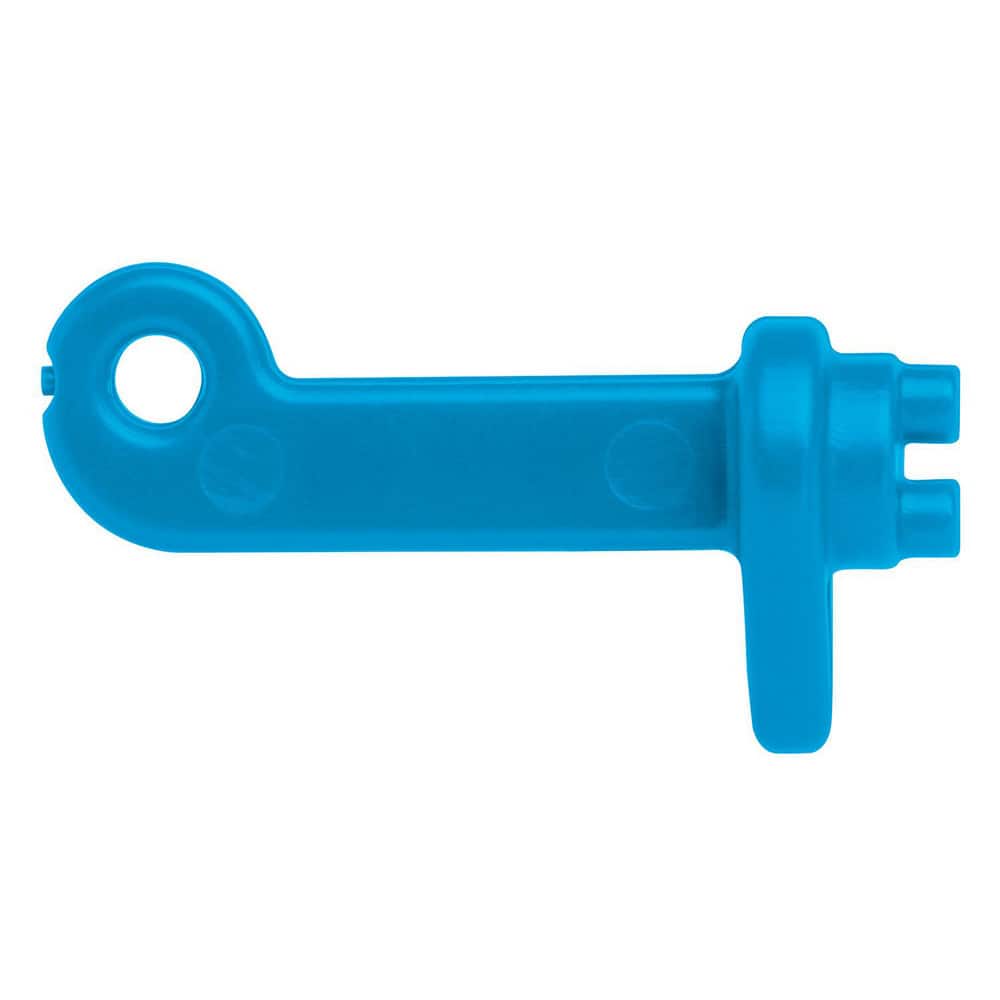 Knife Accessories, Type: Blade Locking Key , Material: Plastic , Color: Blue , Overall Width: 0 , Overall Height: 0.5709  MPN:9890.74