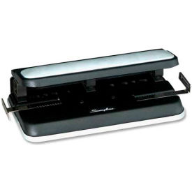 Swingline® EasyTouch™ Heavy Duty Punch 2 - 7 Holes 32 Sheets Black 74300