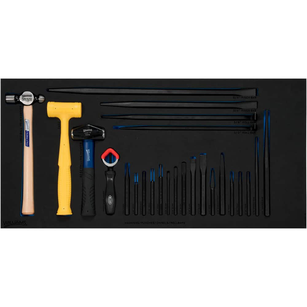 Combination Hand Tool Sets, Set Type: Combination , Number Of Pieces: 26 , Measurement Type: Inch & Metric , Tool Finish: Chrome  MPN:JHWFHPCRS-26