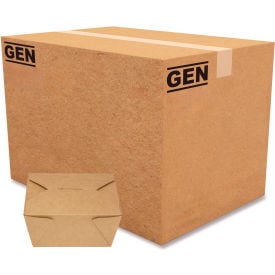 GEN Reclosable Take-Out Boxes 30 oz. Capacity 5-1/16