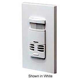 Leviton Ossmt-Mdi Dual-Relay Multi-Technology Wall Switch Sensor Ivory OSSMT-MDI