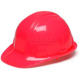 Hi Vis Pink Cap Style 4 Point Ratchet Hard Hat - Pkg Qty 16 HP14170