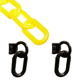 Mr. Chain Loading Dock Kit With Plastic Chain Black/Yellow 02723