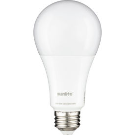 Sunlite® LED A21 Bulb 120V 6W/12W/19W E26 Medium Screw Base 4000K Cool White 70328-SU