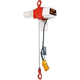 Harrington ED 1/4 Ton Dual Speed Electric Hoist 10' Lift 44/10 FPM 120V ED525DS-10-120V