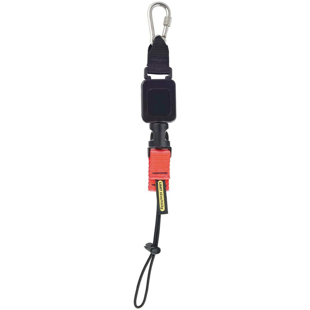 Tool Holding Accessories, Product Type: Tool Lanyard , Lanyard Type: Retractable , Connection Type: D-Ring , Tether Type: D-Ring , Weight Capacity: 1  MPN:THUNIRET1A