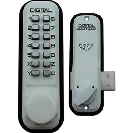 Lockey Digital Door Lock 2200 Surface/Rim Mount White 2200WH