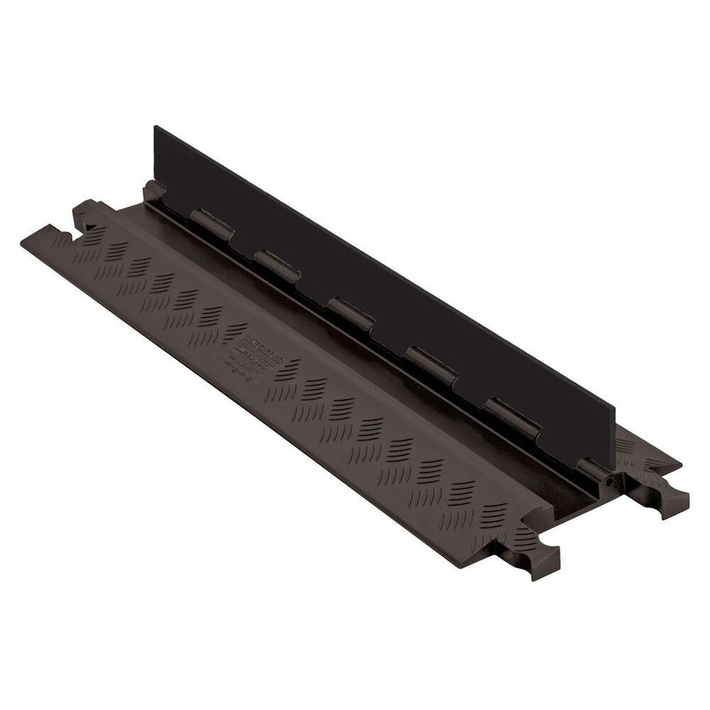 Cable Ramps, Ramp Style: Hinged , Connection Type: Dog Bone , Work Load Limit (Lb.): 26000lb , Number of Channels: 1 , Overall Length (mm): 36.00in  MPN:GD1X75-ST-B/B