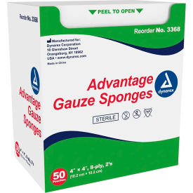 Dynarex Advantage Gauze Sponge Sterile 4