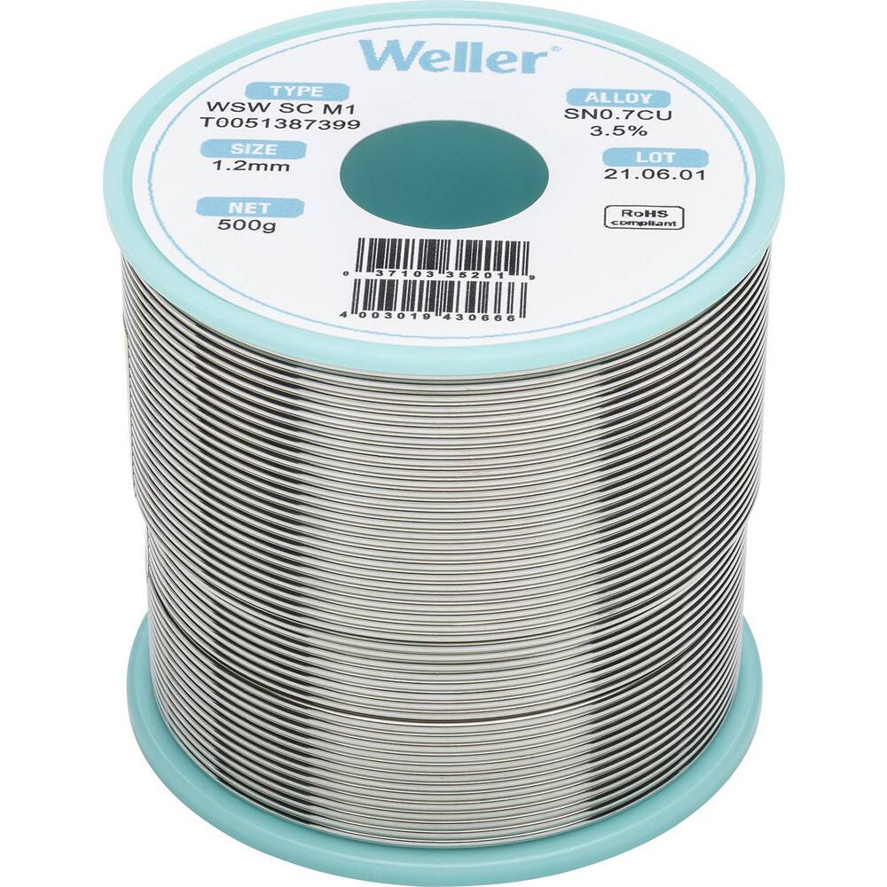 Solder, Solder Type: Silver Free , Material: Alloy , Container Type: Spool , Container Size: 500 g  MPN:T0051387399