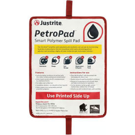 Justrite® PetroPad™ Smart Polymer Spill Pad 27-3/16