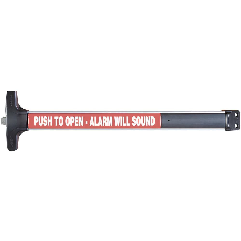 Push Bars, Material: Metal , Locking Type: Exit Device Only , Finish/Coating: Satin Aluminum, Clear Anodized , Maximum Door Width: 3ft  MPN:V40 EB LD 628 9